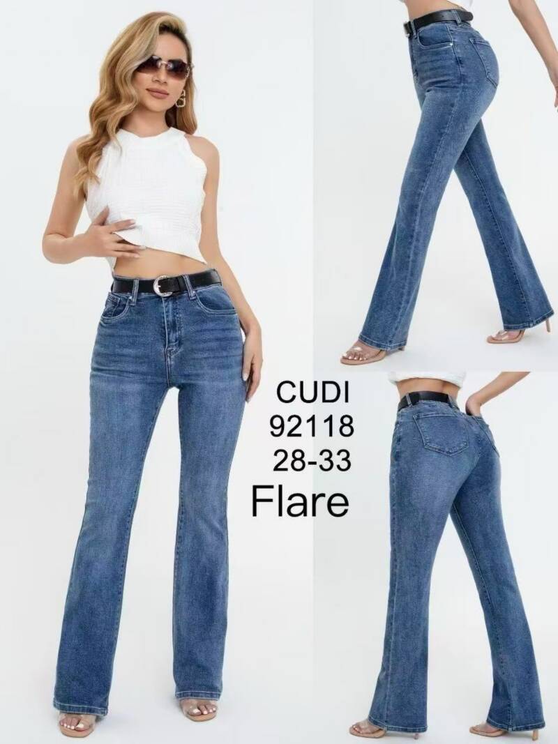 Spodnie damskie jeans Roz 28-33, 1 Kolor .Paczka 10 szt